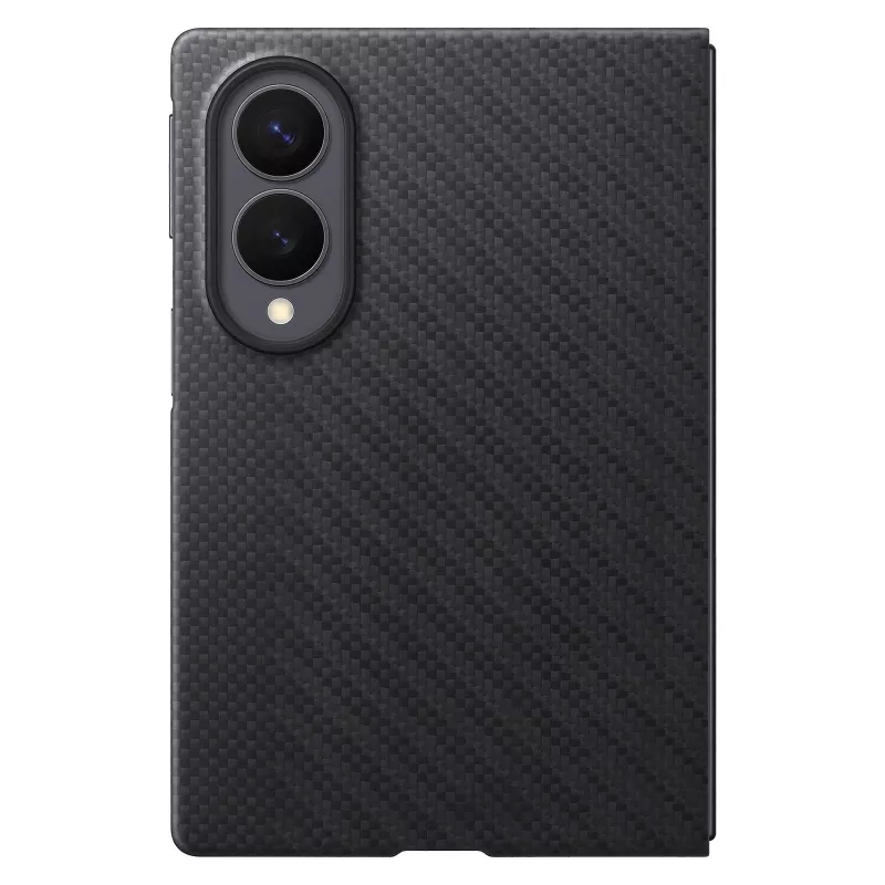 Samsung Galaxy Fold8 Carbon Magnet Standing Cover ar S Pen slotu un statīvu – Melns (EF-KF971SBEGWW)