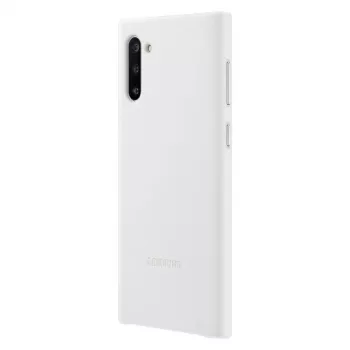 Samsung Galaxy Note10 Ādas Vāciņš Balts