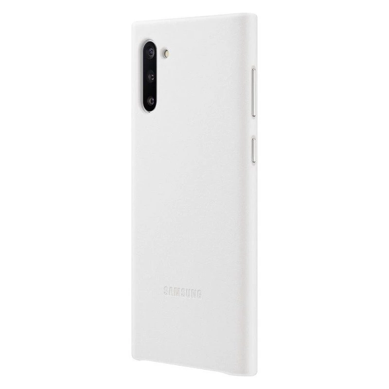 Samsung Galaxy Note10 Ādas Vāciņš Balts