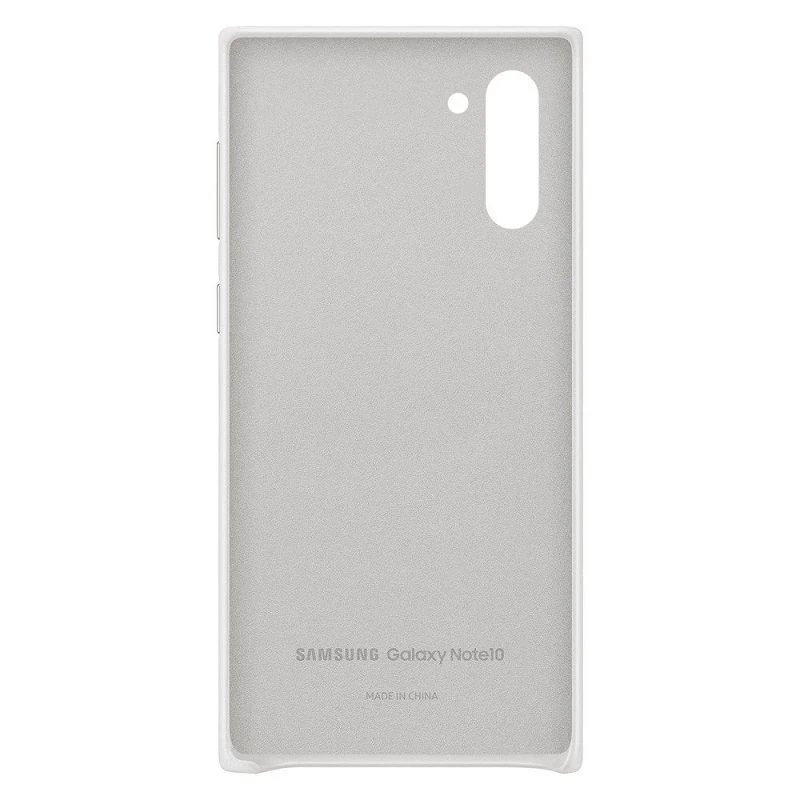 Samsung Galaxy Note10 Ādas Vāciņš Balts
