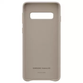 Samsung Galaxy S10 Ādas vāciņš EF-VG973LJEGWW Pelēks