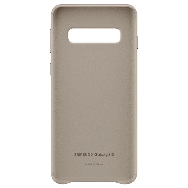 Samsung Galaxy S10 Ādas vāciņš EF-VG973LJEGWW Pelēks