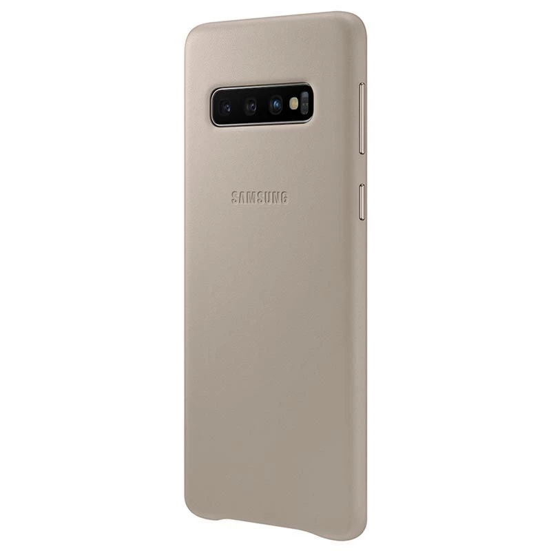Samsung Galaxy S10 Ādas vāciņš EF-VG973LJEGWW Pelēks
