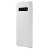 Samsung Galaxy S10 ādas vāciņš balts