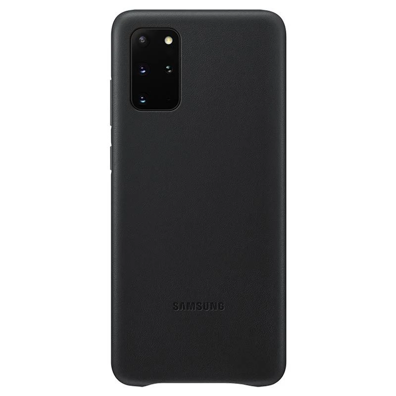 Samsung Galaxy S20 Plus Leather Cover Black