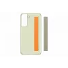 Samsung Galaxy S21 FE Clear Strap Cover Case Olive Green