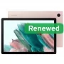 Samsung Galaxy Tab A8 10,5 collu rozā zelta 64GB Android 11 Wi-Fi planšetdators (Atjaunots, Rūpnīcas iepakots)
