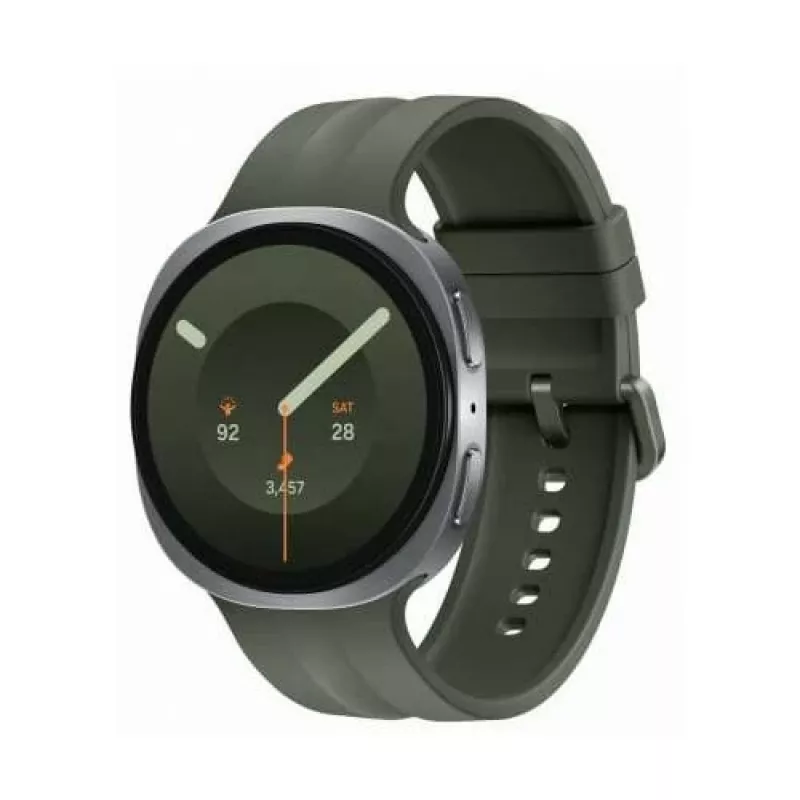 Samsung Galaxy Watch 9 LTE 44mm Graphite viedpulkstenis - 4G LTE, Super AMOLED, nerūsējošais tērauds