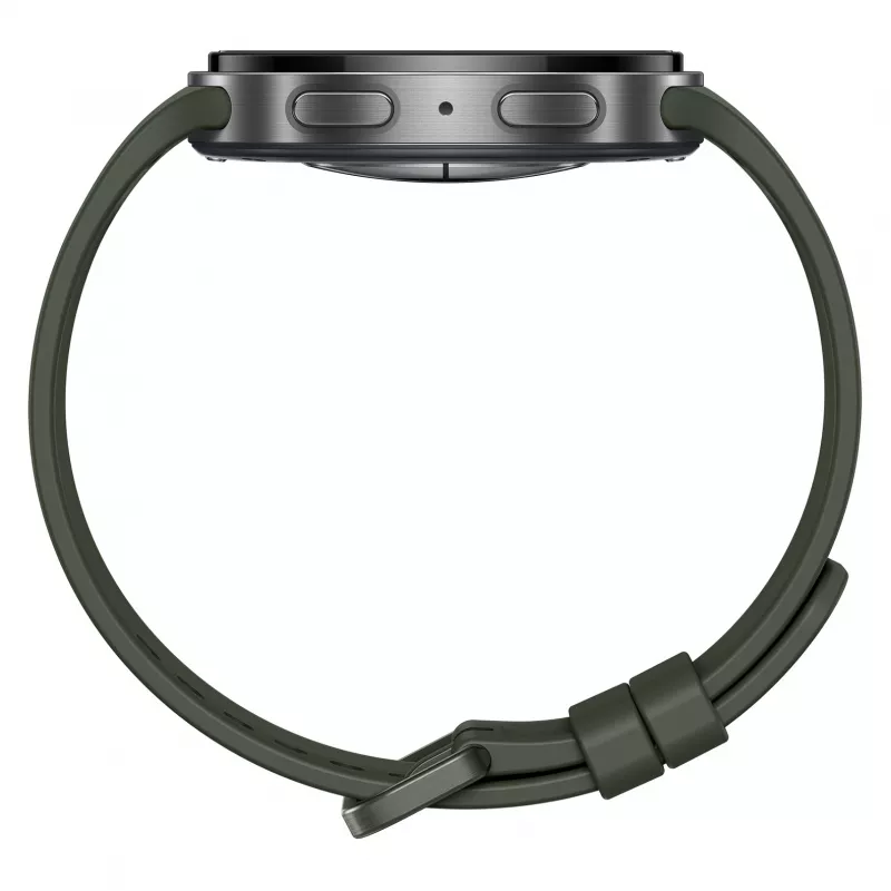 Samsung Galaxy Watch 9 LTE 44mm Graphite viedpulkstenis - 4G LTE, Super AMOLED, nerūsējošais tērauds