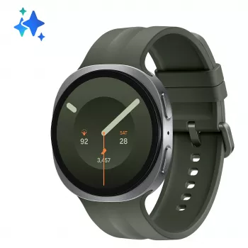 Samsung Galaxy Watch 9 LTE 44mm Graphite viedpulkstenis - 4G LTE, Super AMOLED, nerūsējošais tērauds