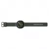 Samsung Galaxy Watch9 LTE 44 mm sudraba viedpulkstenis ar olīvu sporta siksniņu M/L