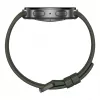 Samsung Galaxy Watch9 LTE 44 mm sudraba viedpulkstenis ar olīvu sporta siksniņu M/L