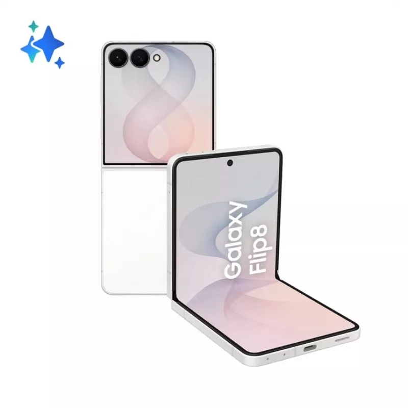 Samsung Galaxy Z Flip8 5G 256GB Cream - Salokāms viedtālrunis, 6.9 collu Dynamic AMOLED 2X, 12GB RAM, Dual SIM