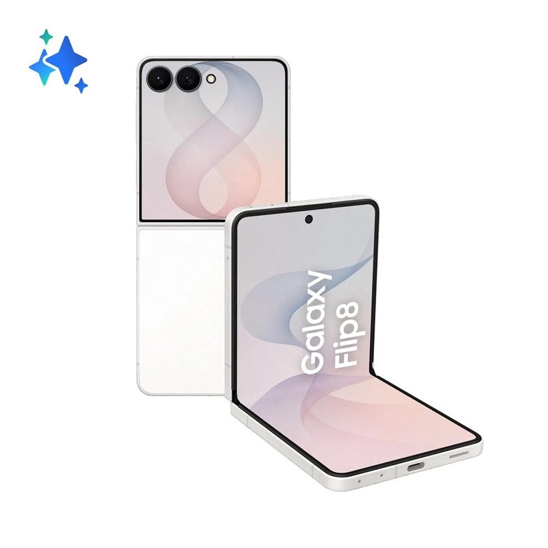 Samsung Galaxy Z Flip8 5G 256GB Cream - Salokāms viedtālrunis, 6.9 collu Dynamic AMOLED 2X, 12GB RAM, Dual SIM