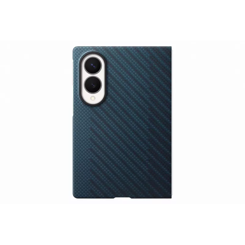 Samsung Galaxy Z Fold5 Carbon Magnet statīva futrālis - tumši zils (EF-KF971SNEGWW)