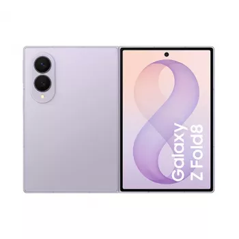 Samsung Galaxy Z Fold8 5G viedtālrunis, 12GB RAM, 256GB atmiņa, Lavender, 7,6 collu Dynamic AMOLED displejs, Divas SIM kartes, Android