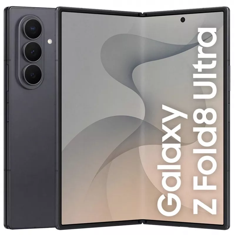 Samsung Galaxy Z Fold8 Ultra 5G viedtālrunis, 20,3 cm (8 collu) salokāms OLED displejs, 16 GB RAM, 1 TB atmiņa, Dual SIM, Graphite