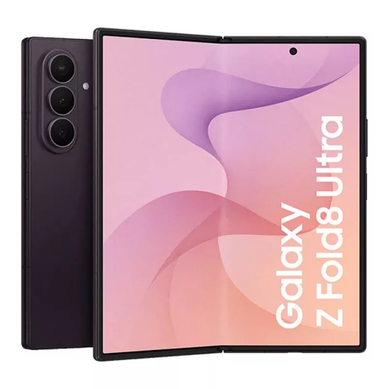 Samsung Galaxy Z Fold8 Ultra 5G viedtālrunis, Dual-SIM, 12 GB RAM, 256 GB atmiņa, 8 collu salokāms Dynamic AMOLED 2X displejs, 120 Hz, Violet Shadow, Android