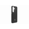 Samsung GP-FPS931PGABW Enzo Aramid Maciņš Samsung Galaxy S25, Melns Sudrabs
