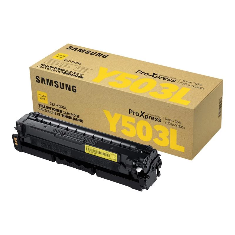 Samsung HP Cartridge Yellow CLT-Y503L High Yield Original Ink Cartridge
