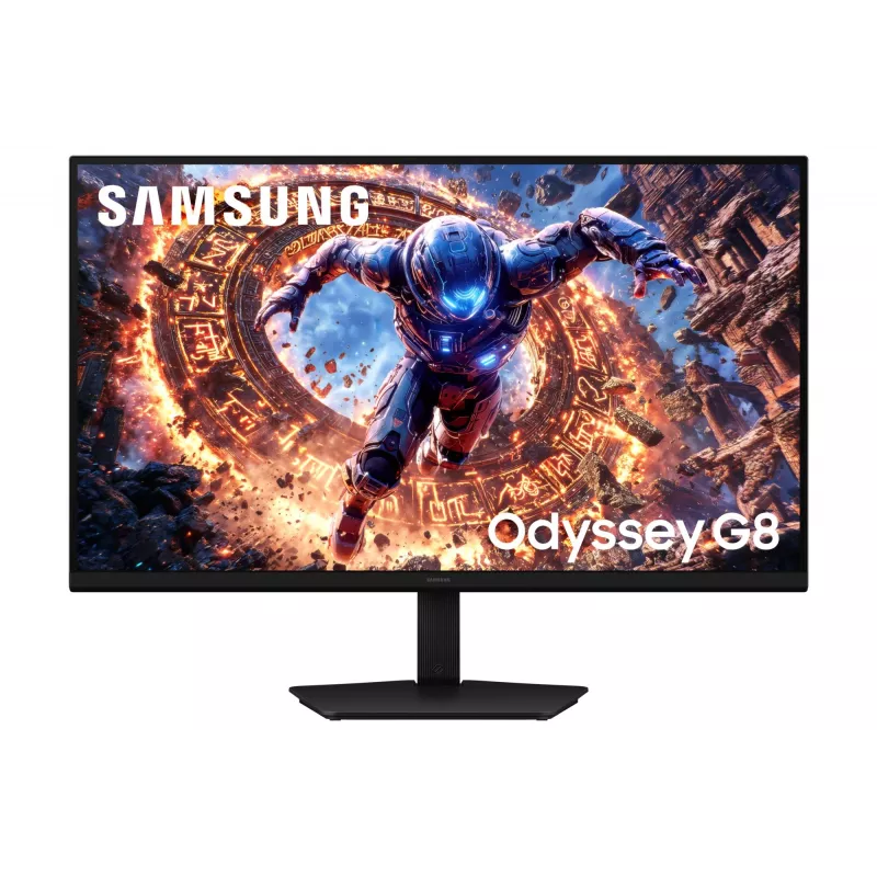Samsung LS32HG806ESXEN Odyssey G8 32 collu 6K Ultra HD IPS 1ms 330Hz HDR monitors ar USB centrmezglu, pagriežams, augstuma regulējams