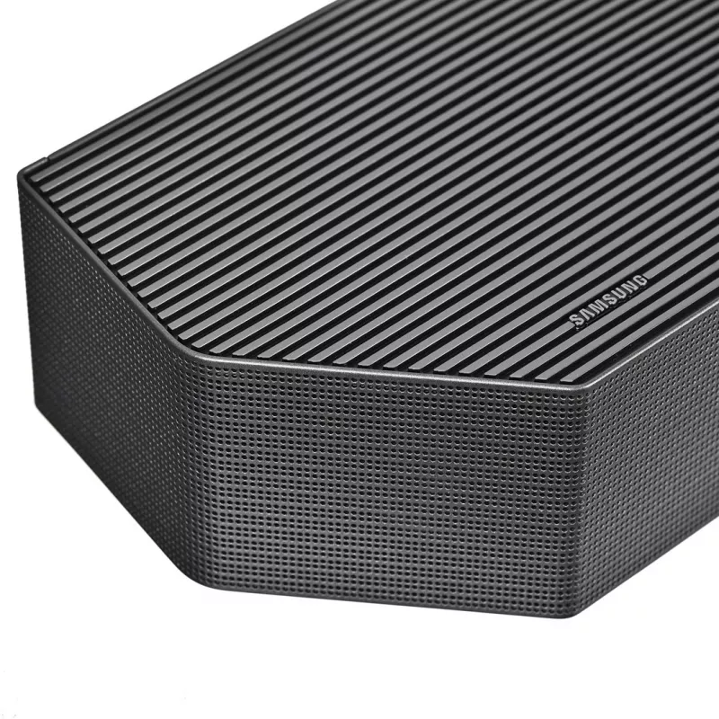 Samsung Q-Series HW-Q990H 11.1.4 kanālu skaņas sistēma ar bezvadu zemfrekvences skaļruni un aizmugures skaļruņiem, melna