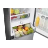Samsung RB38C7B6BS9/EF Ledusskapis ar apakšējo saldētavu, 390L kopējā ietilpība, No Frost, Digital Inverter kompresors, Nerūsējošā tērauda izskats, Wi-Fi SmartThings