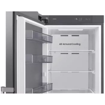 Samsung RZ70H32KETEO Upright Freezer, 323L, Total No Frost, Premium White