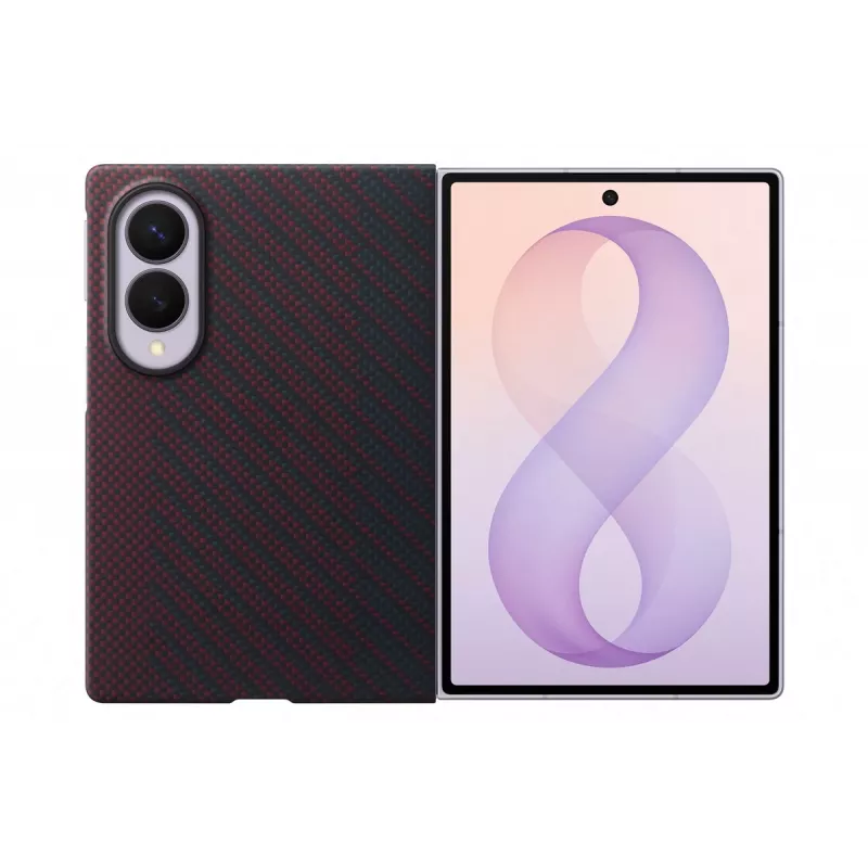 Samsung S Pen Fold Edition (EF-KF971SREGWW) - Red Carbon Magnet for Galaxy Z Fold 5