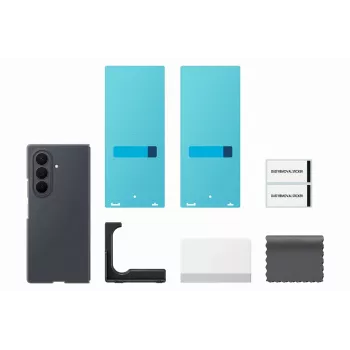 Samsung Silikona magnētiskais vāciņš Galaxy Z Fold8 Ultra - melns (EF-EF976CBEGWW)