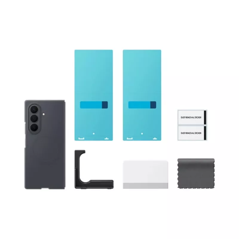 Samsung Silikona magnētiskais vāciņš Galaxy Z Fold8 Ultra - melns (EF-EF976CBEGWW)