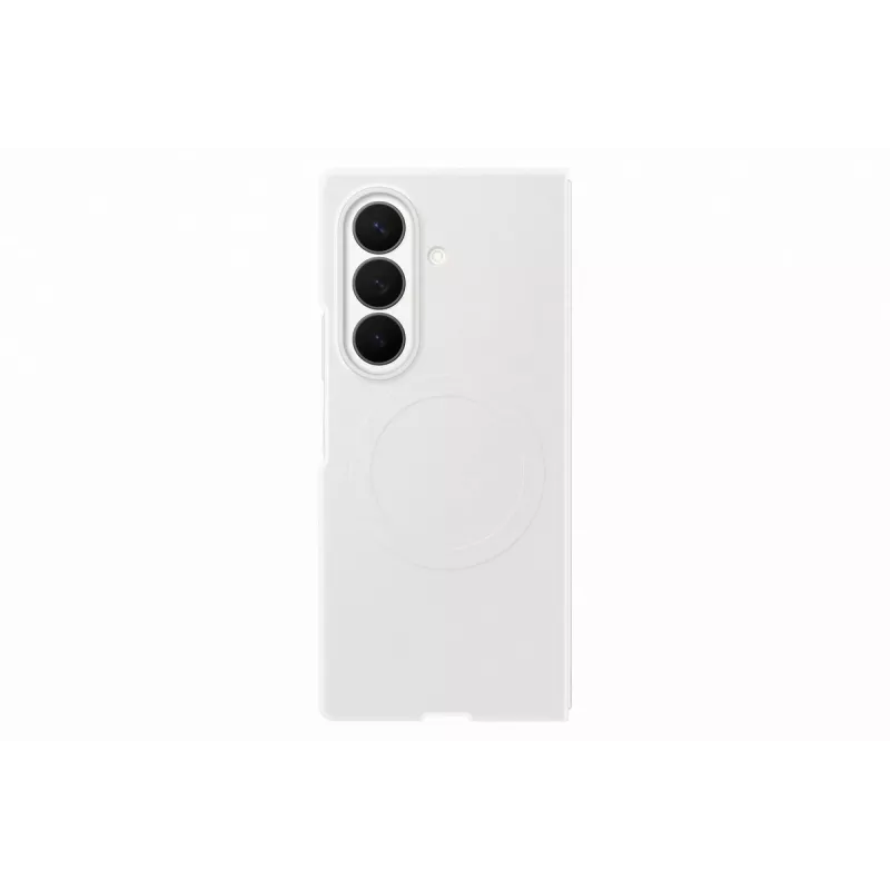 Samsung Silicone Magnet Case ar S Pen Galaxy Z Fold8 Ultra (balts)