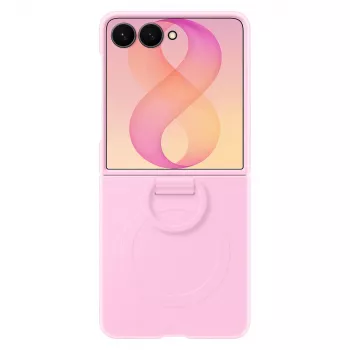 Samsung Silikona gredzena magnētiskais vāciņš Galaxy Z Flip8 - violets