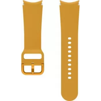 Samsung Sport siksniņa Galaxy Watch (20 mm, S/M) - sinepju fluorelastomērs ET-SFR86SYEGEU