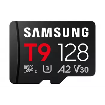 Samsung T9 MB-MH128T 128GB microSDXC UHS-I U3 V10 atmiņas karte