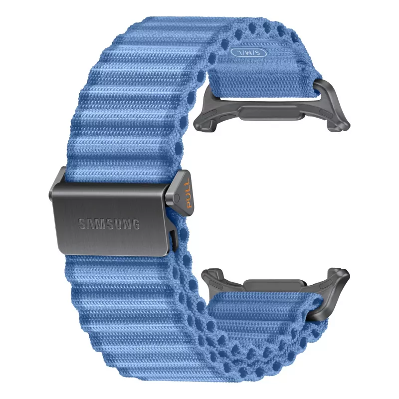 Samsung Trail siksniņa Galaxy Watch Ultra/2, zila, 22mm fluoroelastomērs, titāna G-āķis