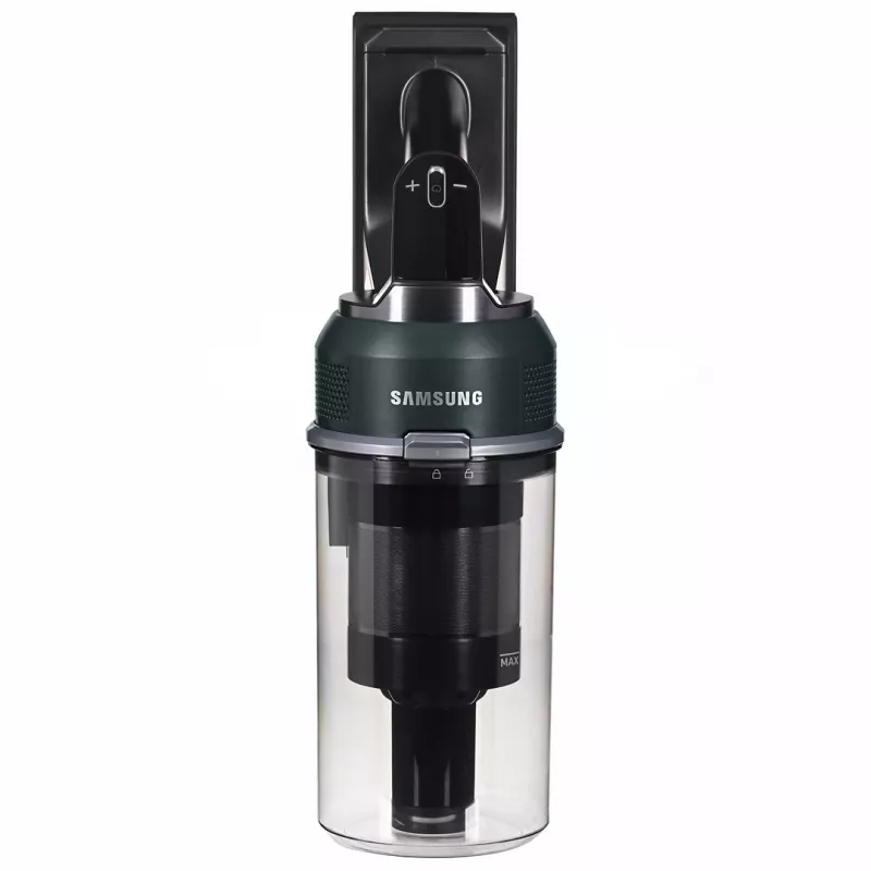 Samsung VS70H25WFT/GE bezvadu stieņa putekļsūcējs, bez maisa, 0.8L, 150W sūkšanas jauda, 40 min darbības laiks, HEPA filtrācija, elastīgs rokturis