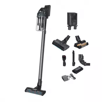 Samsung VS70H25WFT/GE bezvadu stieņa putekļsūcējs, bez maisa, 0.8L, 150W sūkšanas jauda, 40 min darbības laiks, HEPA filtrācija, elastīgs rokturis