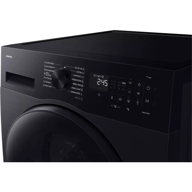 Samsung WD90HG5U34BBLE 9kg/6kg veļas mazgājamā mašīna ar žāvētāju, EcoBubble, 1400 apgr./min, balta