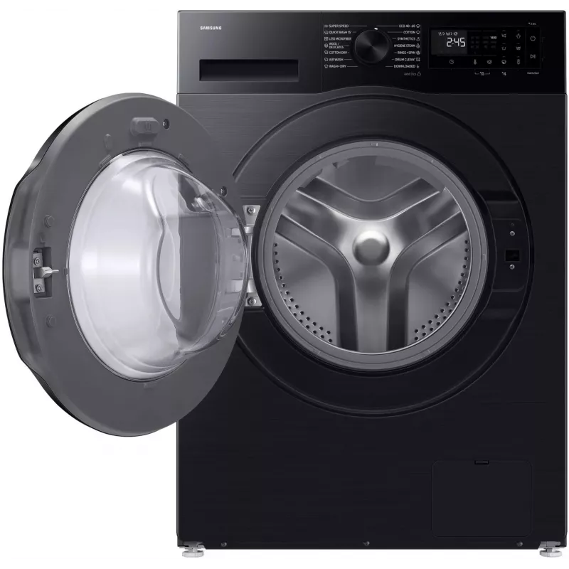 Samsung WD90HG5U34BBLE 9kg/6kg veļas mazgājamā mašīna ar žāvētāju, EcoBubble, 1400 apgr./min, balta