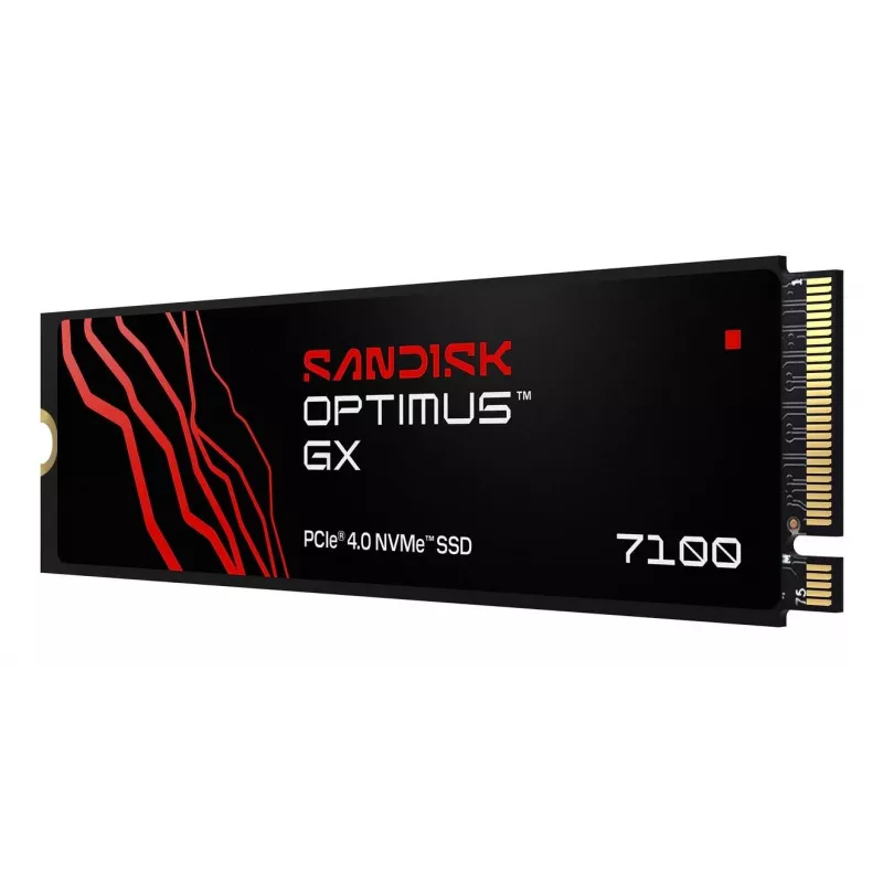 SanDisk 2TB M.2 NVMe PCIe 4.0 iekšējais SSD - 1200 TBW, 7250 MB/s lasīšana, 6900 MB/s rakstīšana