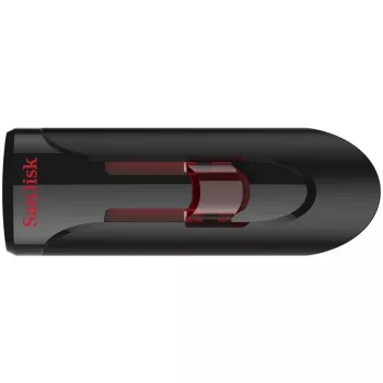 SanDisk Cruzer Glide 256GB USB 2.0 Flash Drive (SDCZ600-256G-G35) - Melns