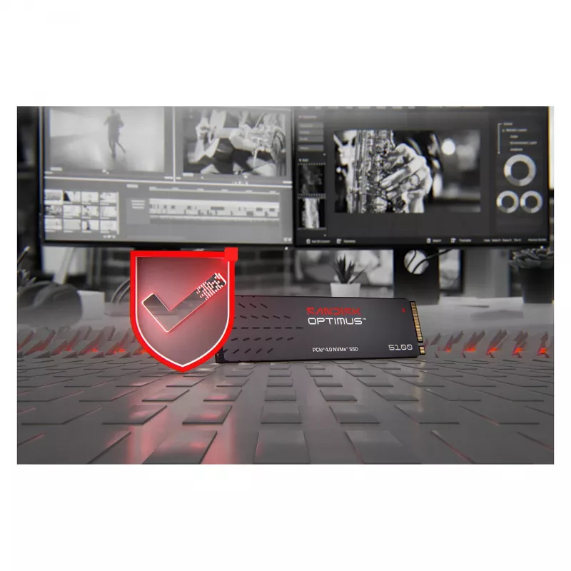 SanDisk Optimus 5100 2TB M.2 2280 PCIe 4.0 NVMe iekšējais cietvielu disks