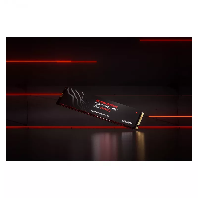 SanDisk Optimus GX PRO 850X 8TB M.2 2280 PCIe Gen4 x4 NVMe SSD ar AES 256 bitu šifrēšanu