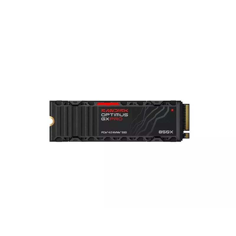 SanDisk Optimus GX PRO 850X NVMe SSD ar radiatoru, 8TB, M.2 2280, PCIe Gen4 x4 00226999