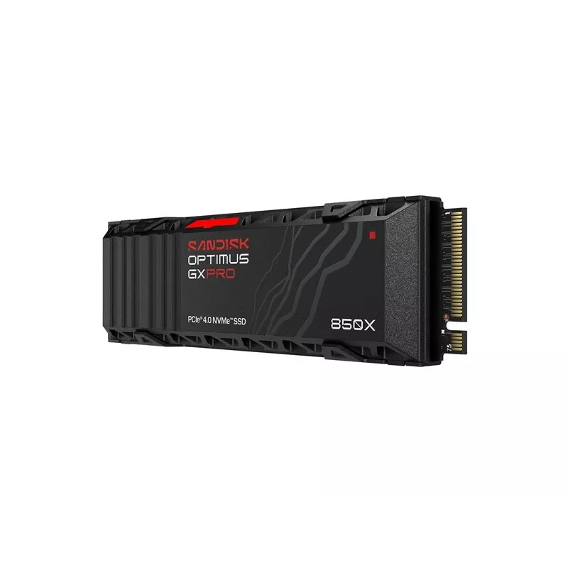 SanDisk Optimus GX PRO 850X NVMe SSD ar radiatoru, 8TB, M.2 2280, PCIe Gen4 x4 00226999