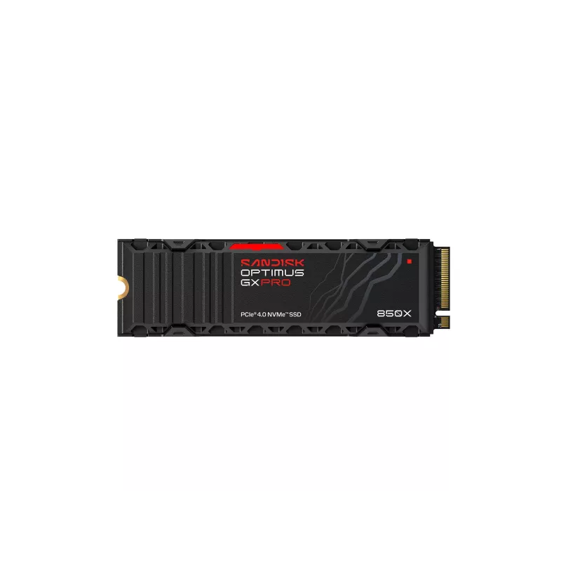 SanDisk Optimus GX PRO 850X NVMe SSD ar radiatoru, 8TB, M.2 2280, PCIe Gen4 x4 00226999