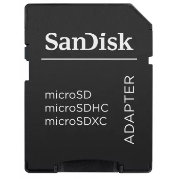 SanDisk Ultra 128GB microSDXC atmiņas karte ar SD adapteri