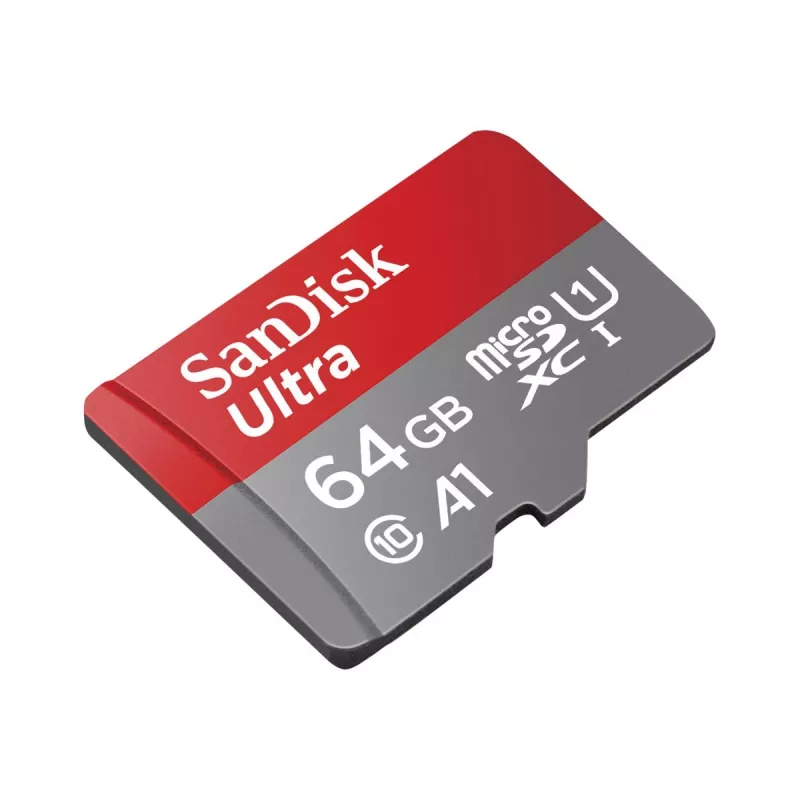 SanDisk Ultra 128GB microSDXC atmiņas karte ar SD adapteri