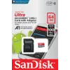 SanDisk Ultra 128GB microSDXC atmiņas karte ar SD adapteri